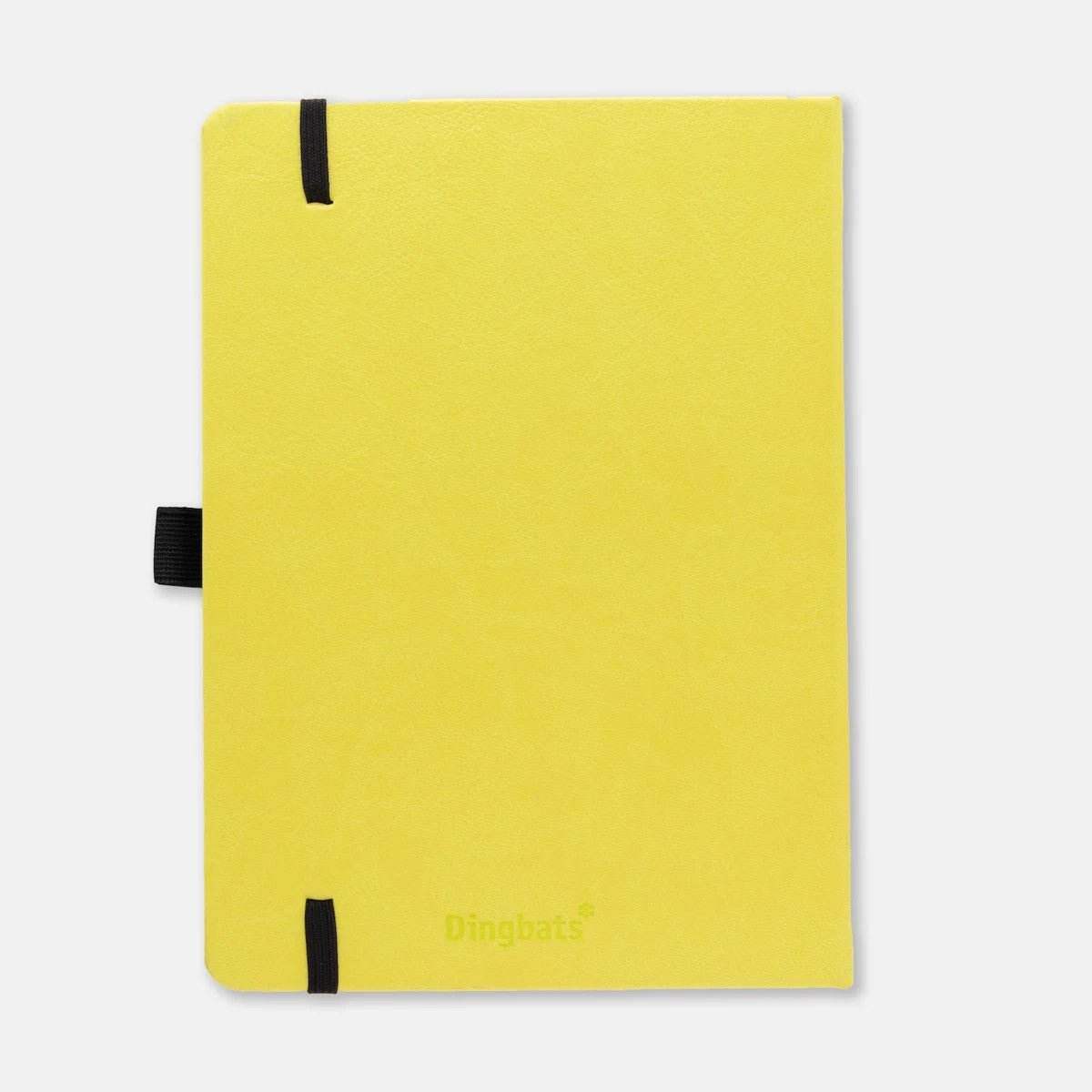 Dingbats* Notitieboek A5+ Earth Lime Yasuni - Dotted - 24Papershop