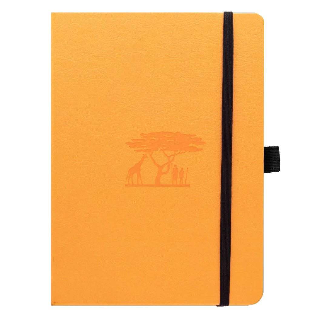Dingbats* Notitieboek A5+ Earth Tangerine Serengeti - Dotted - 24Papershop