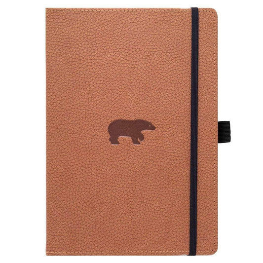 Dingbats* Notitieboek A5+ Wildlife Brown Bear - Dotted - 24Papershop
