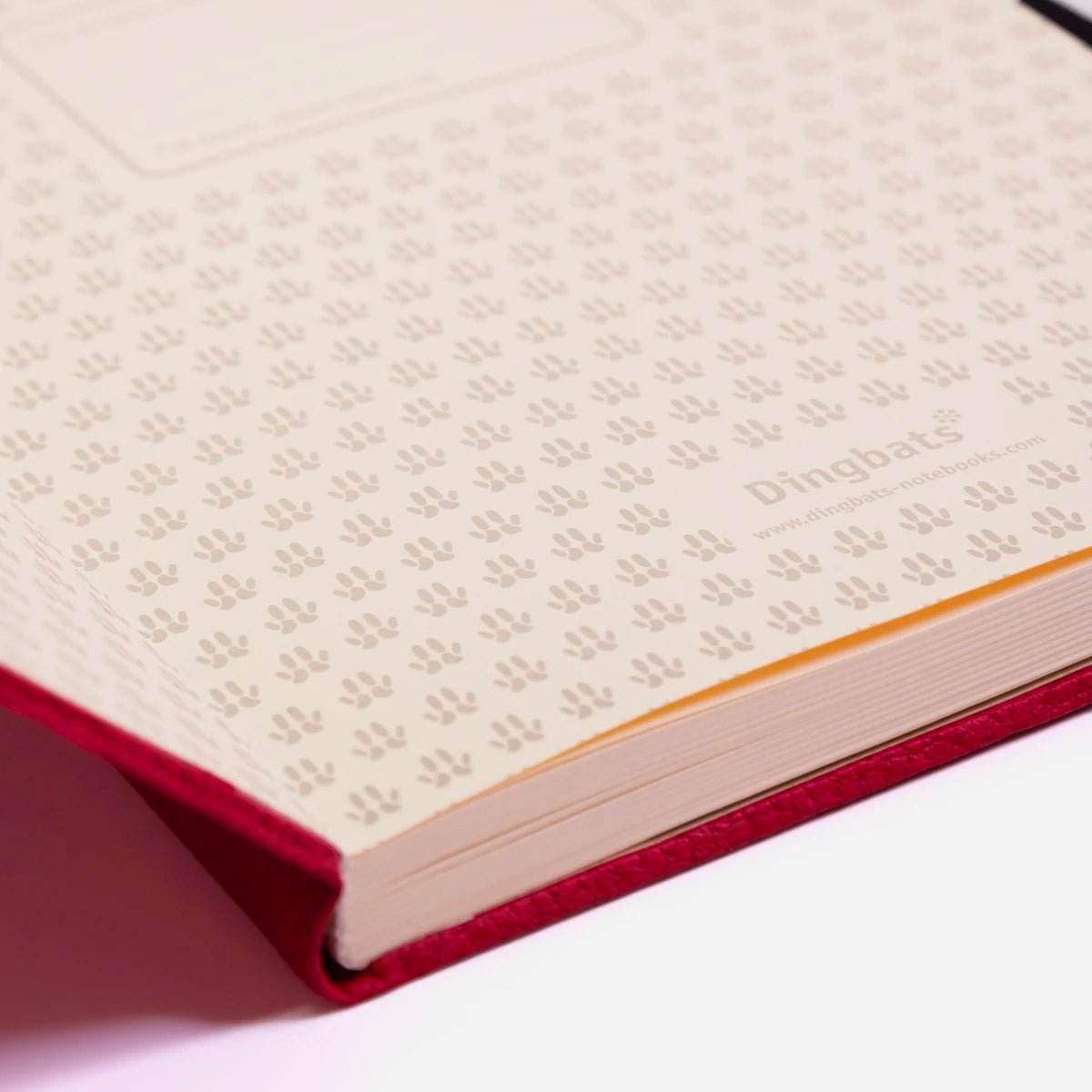 Dingbats* Notitieboek A6 Wildlife Red Kangaroo - Dotted - 24Papershop