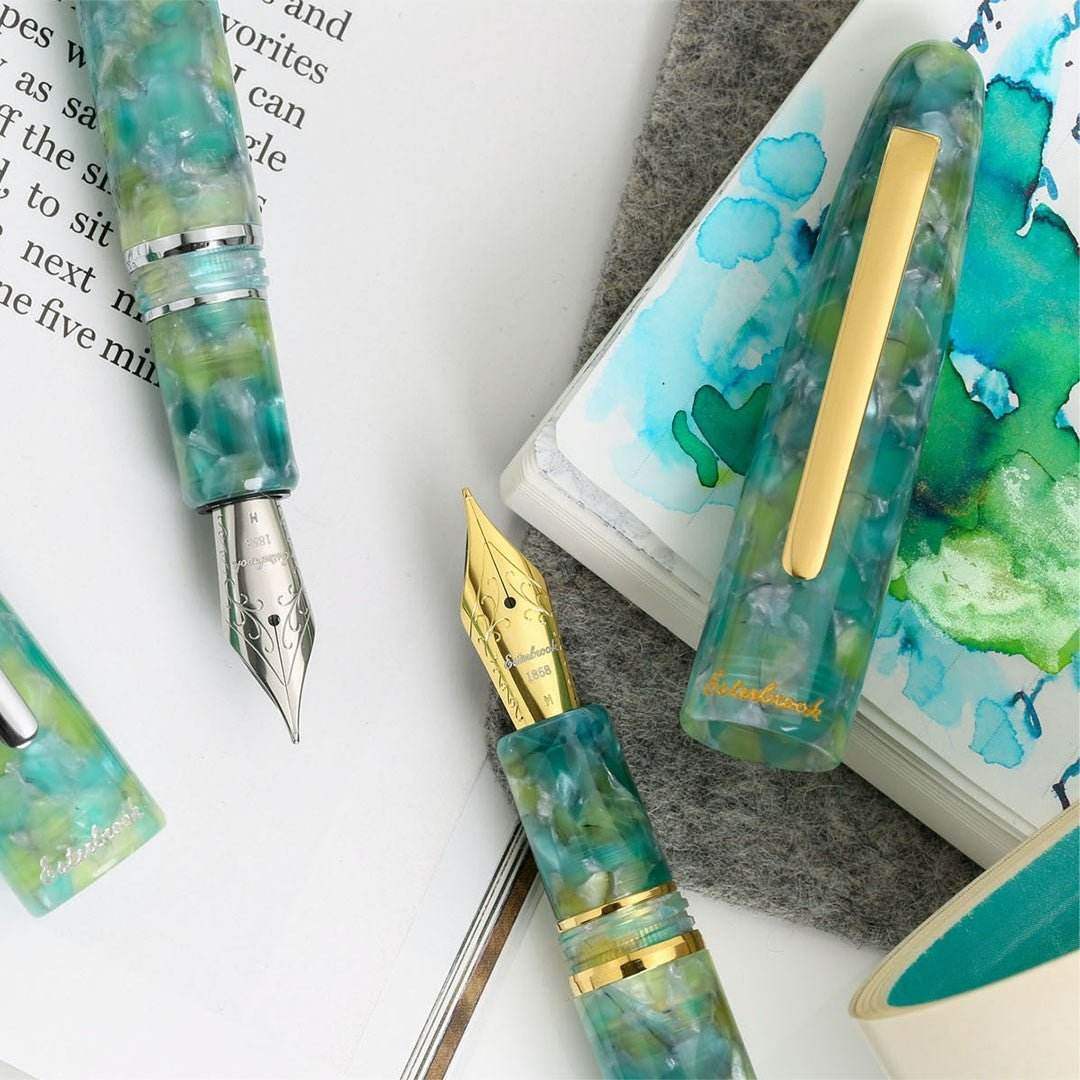 Esterbrook Fountain Pen Estie GT - Sea Glass - 24Papershop