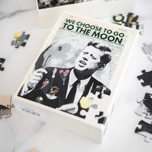Esterbrook Puzzle - JFK To The Moon - 24Papershop