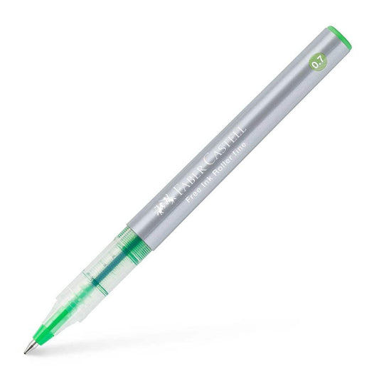 Faber-Castell Inktroller 0,7mm - Lichtgroen - 24Papershop