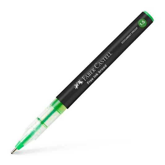 Faber-Castell Inktroller 1.5mm - Light Green - 24Papershop