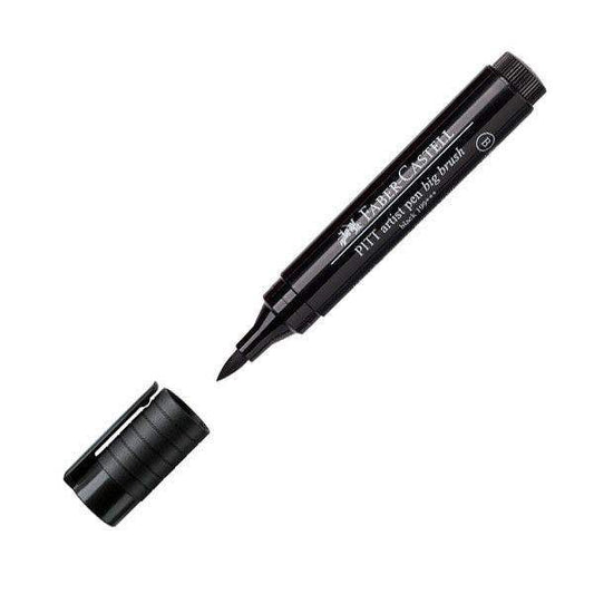 Faber-Castell PITT Big Brush Artist Tekenstift Zwart - 24Papershop