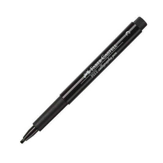 Faber-Castell PITT Kalligrafie Stift Zwart - 24Papershop