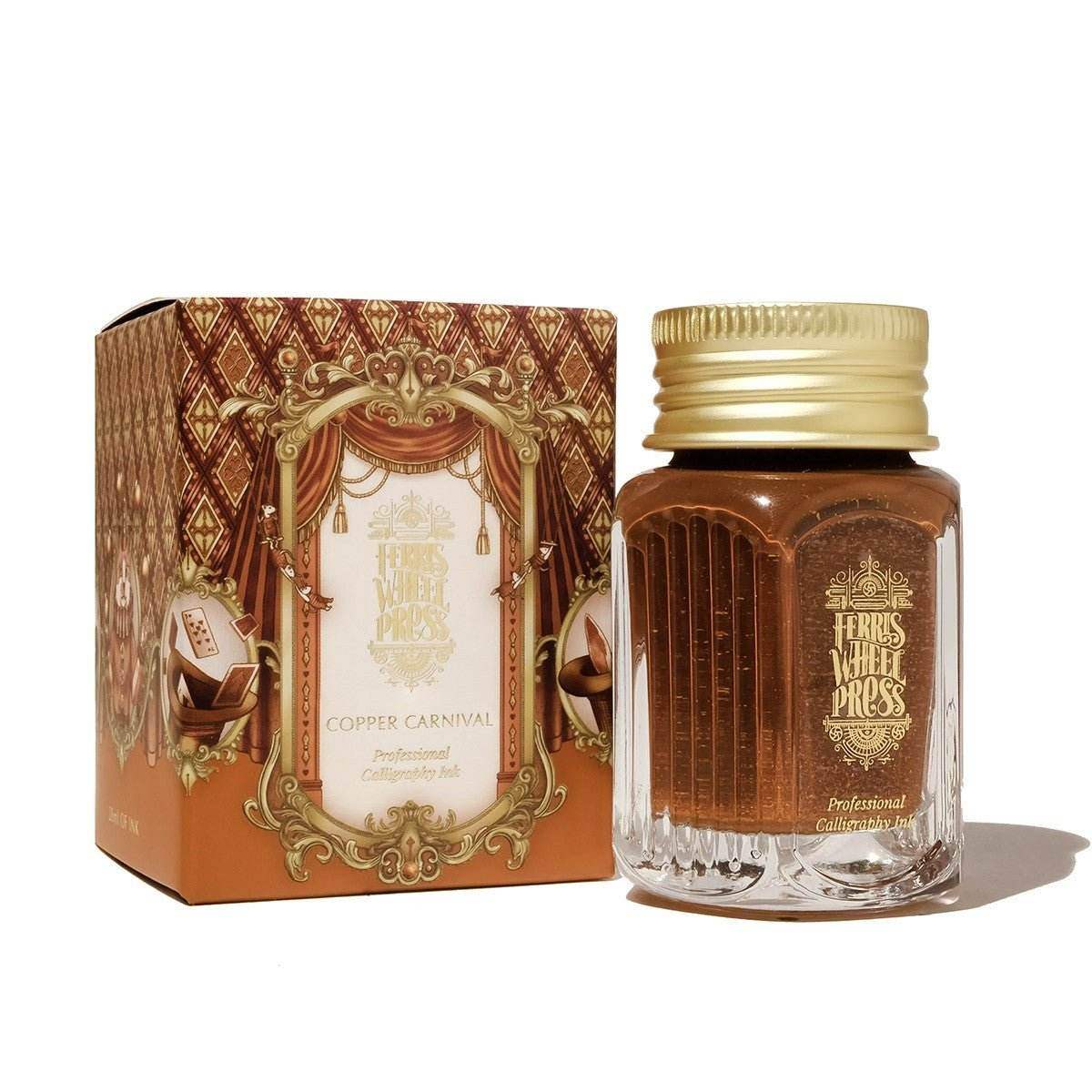 Ferris Wheel Press Calligraphy Inkt 28ml - Copper Carnival - 24Papershop