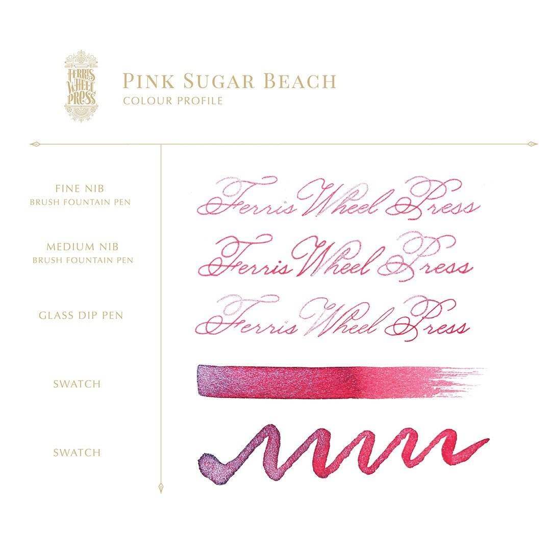 Ferris Wheel Press Inkt 38ml - Pink Sugar Beach - 24Papershop