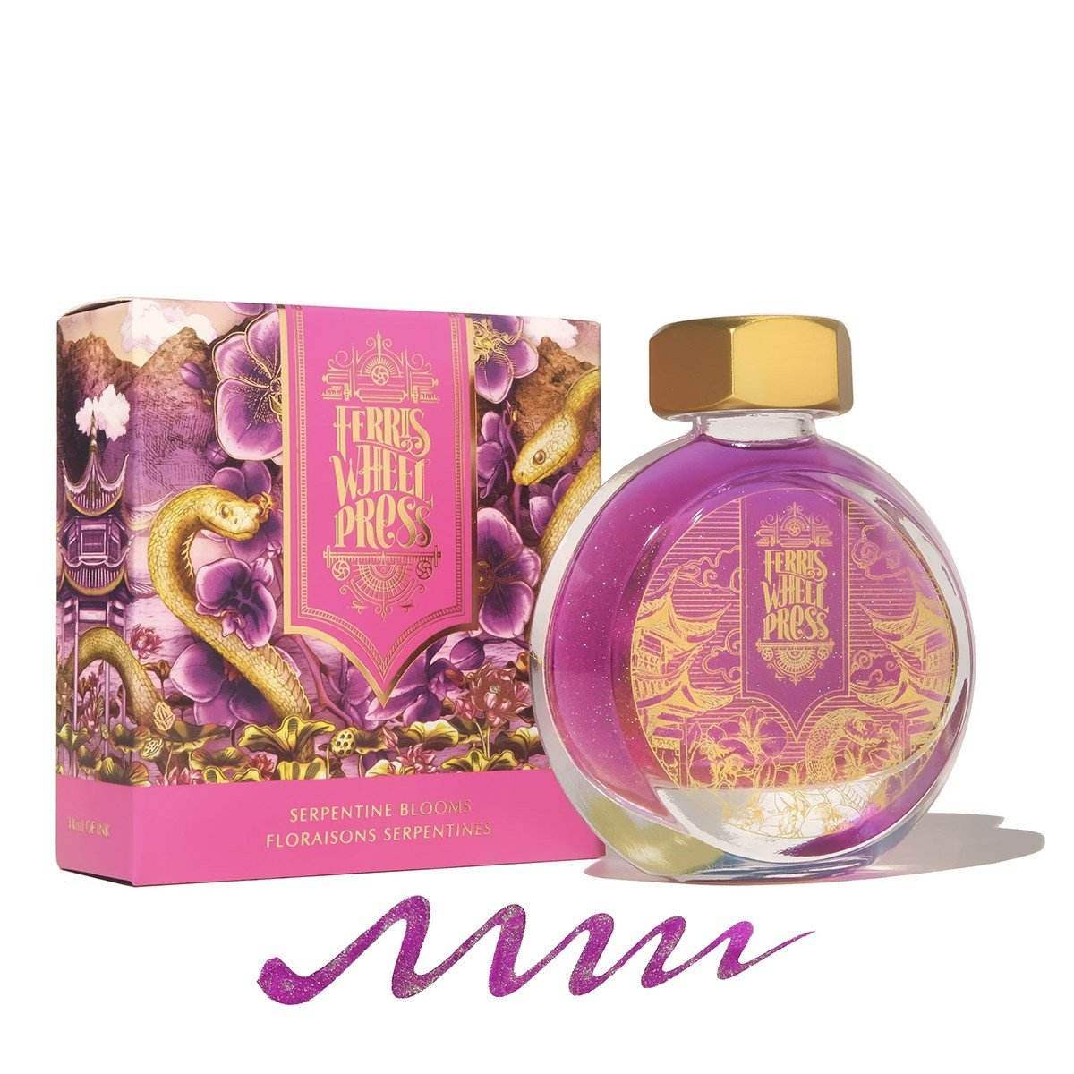 Ferris Wheel Press Inkt 38ml - Serpentine Blooms - 24Papershop
