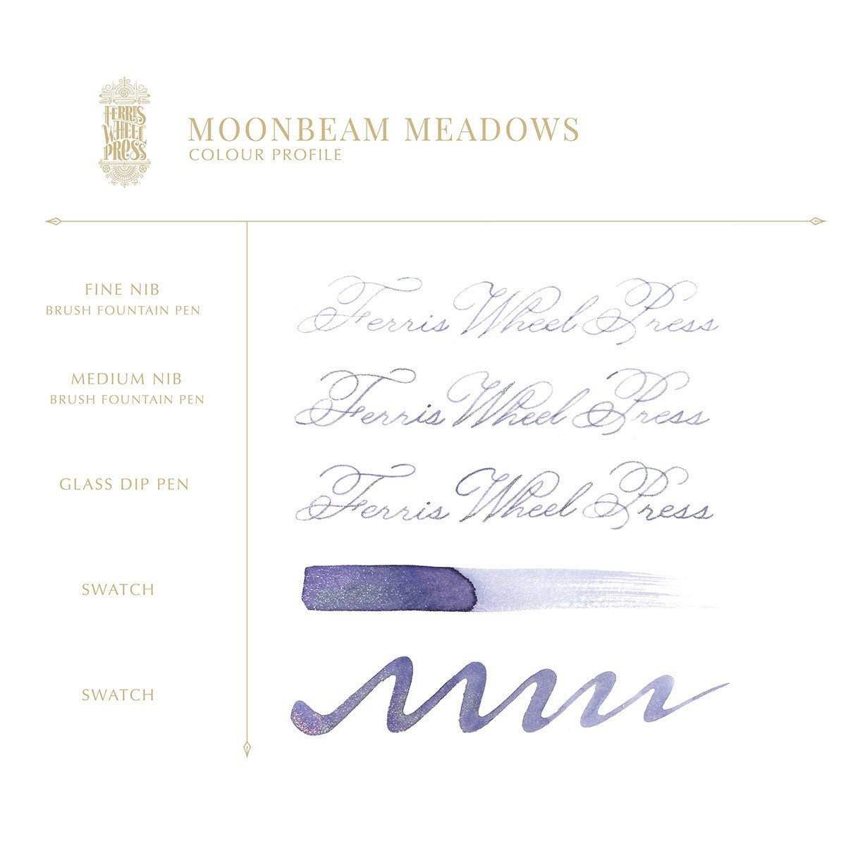 Ferris Wheel Press Inkt 85ml - FerriTales - Moonbeam Meadows - 24Papershop