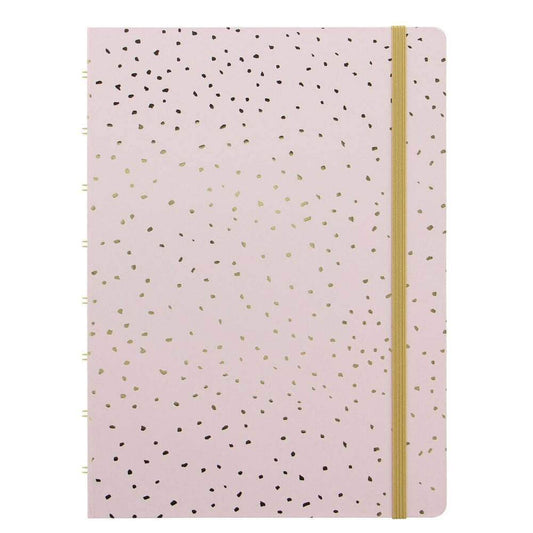 Filofax Hervulbare Notitieboek A5 Confetti - Rose Quartz - 24Papershop