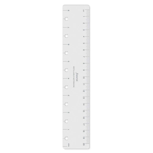 Filofax Liniaal Hervulbare Notitieboek A5 - Transparant - 24Papershop