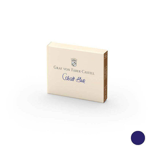 Graf Von Faber-Castell Inktcartridge - Cobalt Blue - 24Papershop