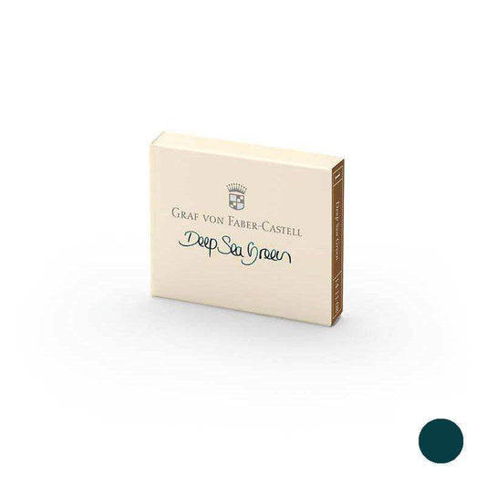 Graf Von Faber-Castell Inktcartridge - Deep Sea Green - 24Papershop