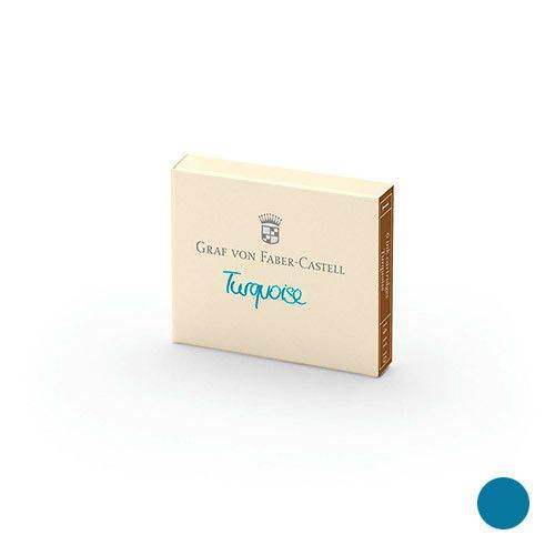 Graf Von Faber-Castell Inktcartridge - Turquoise - 24Papershop