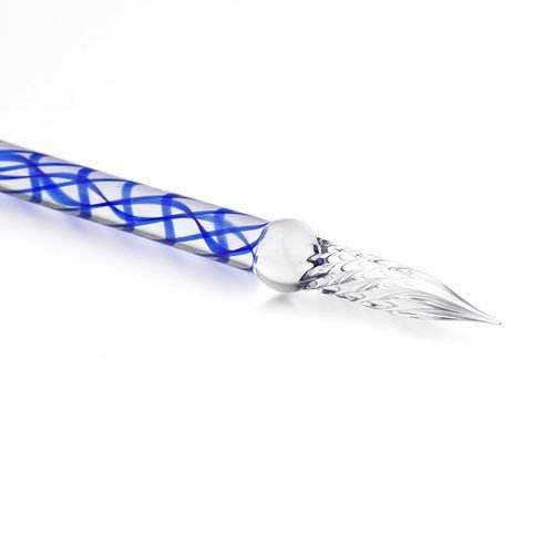 J. Herbin Glazen Dip Pen - Eclat De Saphir - 24Papershop