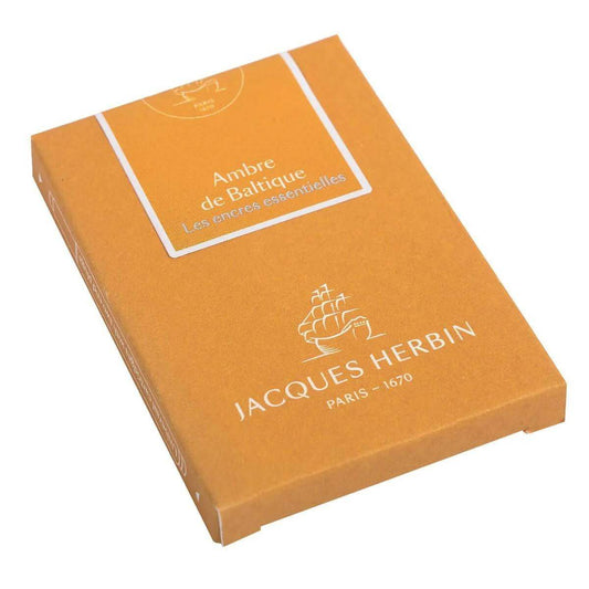 J. Herbin Inktcartridges Essential - Ambre de Baltique - 24Papershop