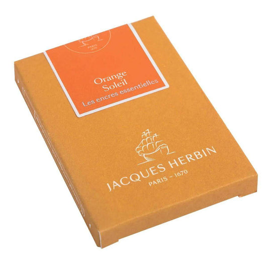 J. Herbin Inktcartridges Essential - Orange Soleil - 24Papershop