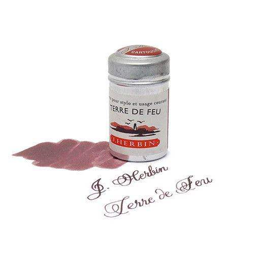 J. Herbin inktpatronen (6 stuks) - Terre de Feu - 24Papershop