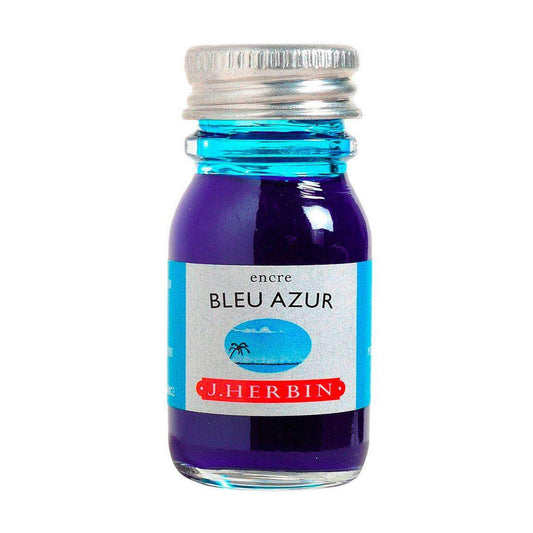 J. Herbin inktpot 10ml - Bleu Azur - 24Papershop