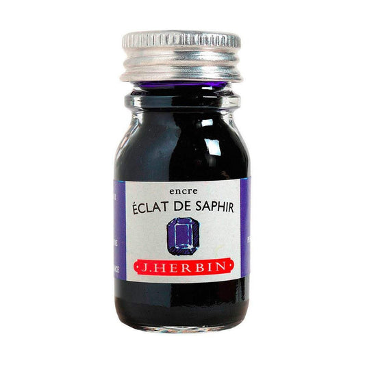 J. Herbin inktpot 10ml - Eclat de Saphir - 24Papershop