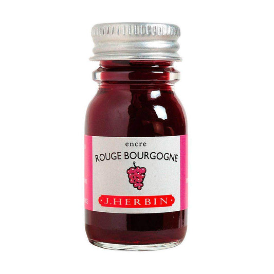 J. Herbin inktpot 10ml - Rouge Bourgogne - 24Papershop