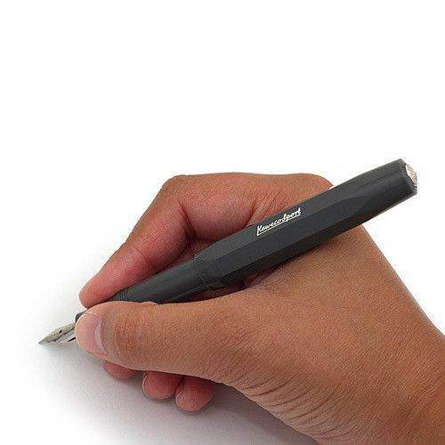 Kaweco Aluminium Sport Vulpen - Zwart - 24Papershop