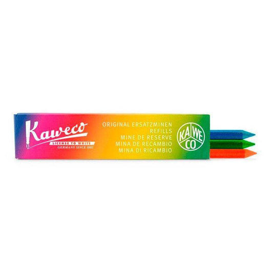 Kaweco Potloodvulling 5,6 x 80mm - Green Red Blue - 24Papershop