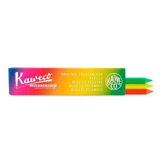 Kaweco Potloodvulling 5,6 x 80mm - Yellow Red Green - 24Papershop