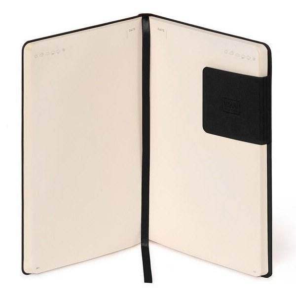 Legami My Notebook Medium Black - Blanco - 24Papershop