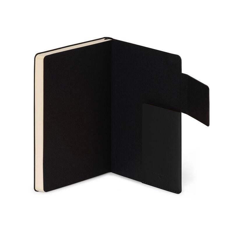 Legami My Notebook Medium Black - Gelinieerd - 24Papershop