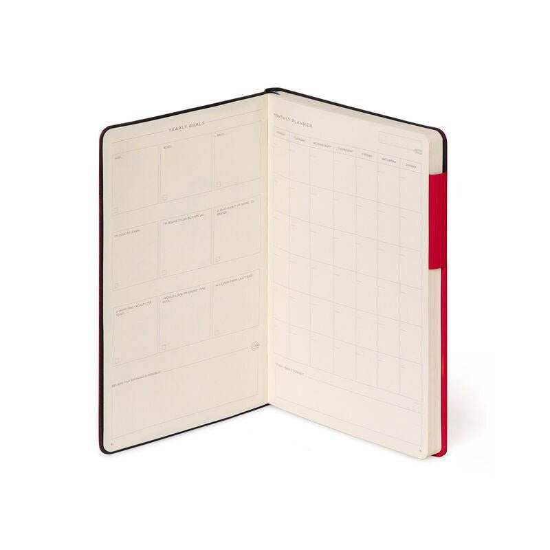 Legami My Notebook Medium Red - Gelinieerd - 24Papershop