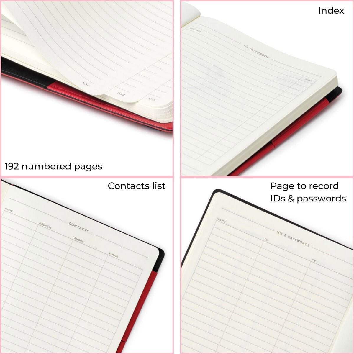 Legami My Notebook Medium Rose Gold - Gelinieerd - 24Papershop