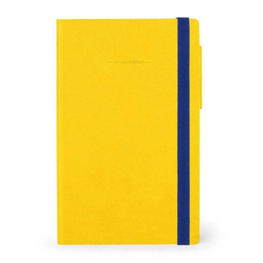 Legami My Notebook Medium Yellow Freesia - Dotted - 24Papershop