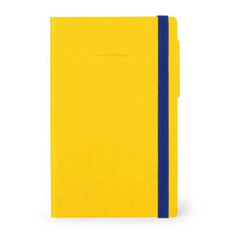 Legami My Notebook Medium Yellow - Gelinieerd - 24Papershop