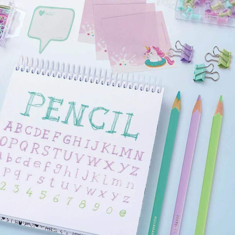 Legami Set van 12 Kleurpotloden - Ocean - 24Papershop