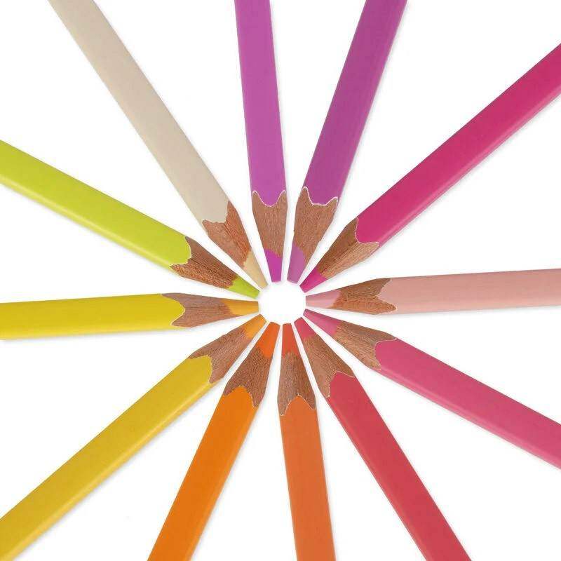 Legami Set van 12 Kleurpotloden - Sunset - 24Papershop