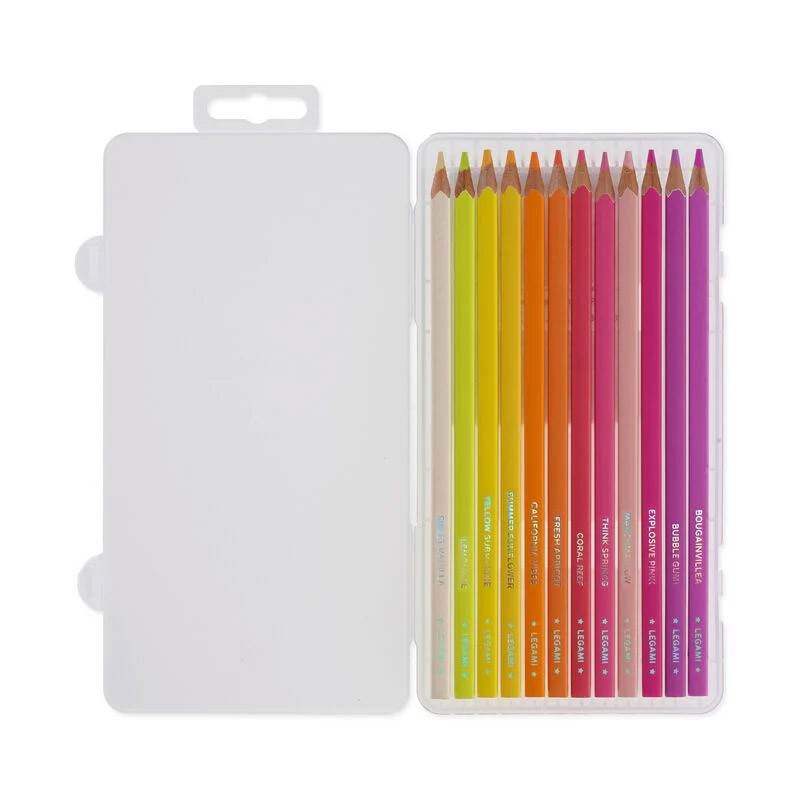 Legami Set van 12 Kleurpotloden - Sunset - 24Papershop