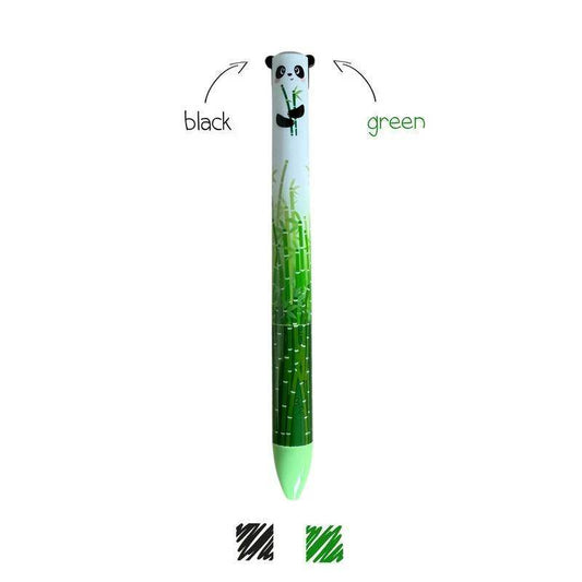 Legami Twee Kleuren Balpen - Panda - 24Papershop