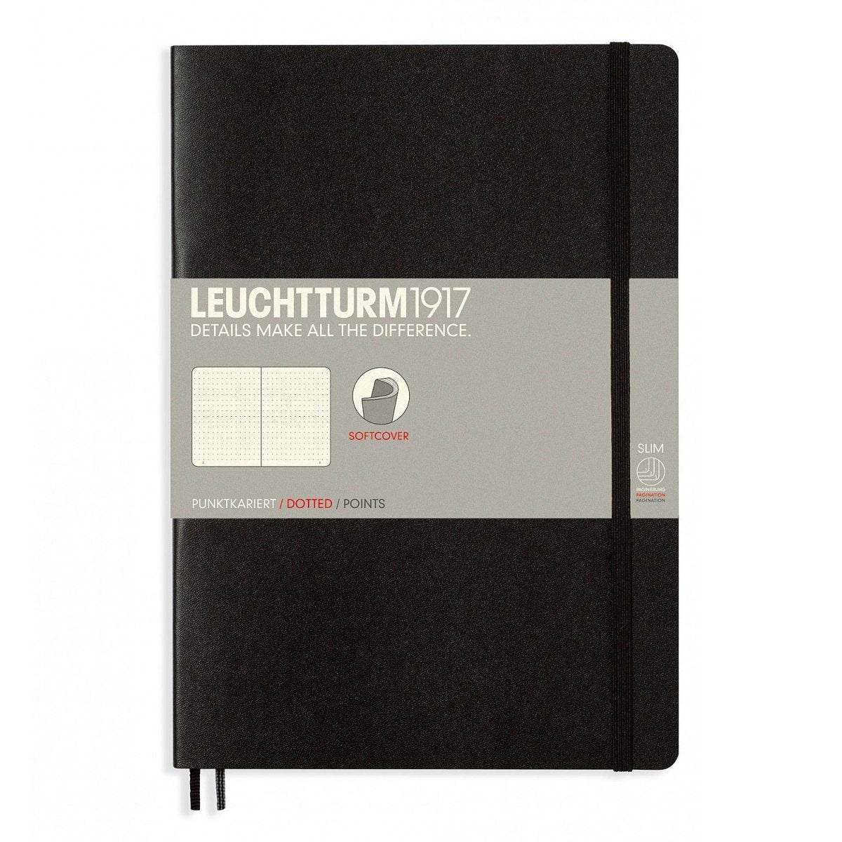Leuchtturm1917 Composition B5 Notitieboek Black - Dotted - 24Papershop