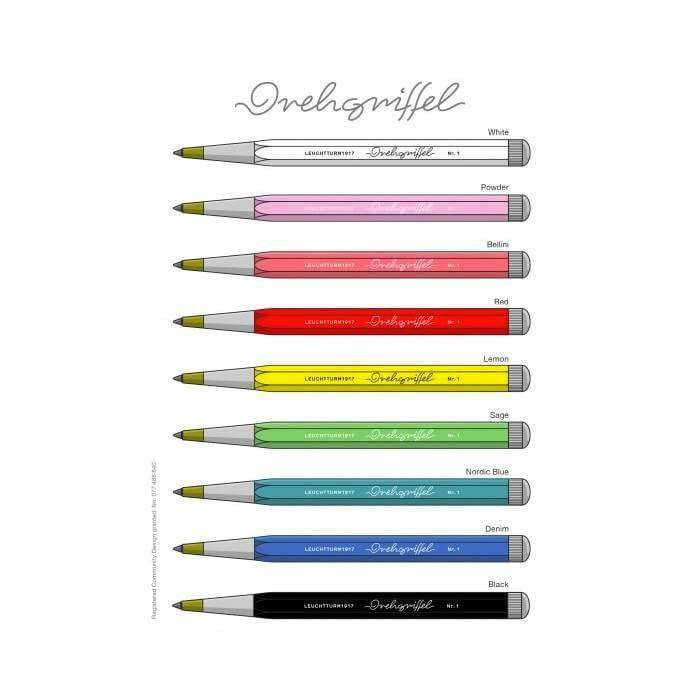 Leuchtturm1917 Drehgriffel Black - 24Papershop