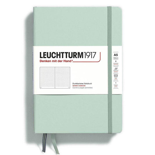 Leuchtturm1917 Medium A5 Notitieboek Mint Green - Dotted - 24Papershop