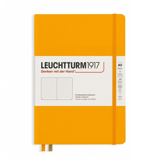 Leuchtturm1917 Medium A5 Notitieboek Rising Colours Sun - Dotted - 24Papershop