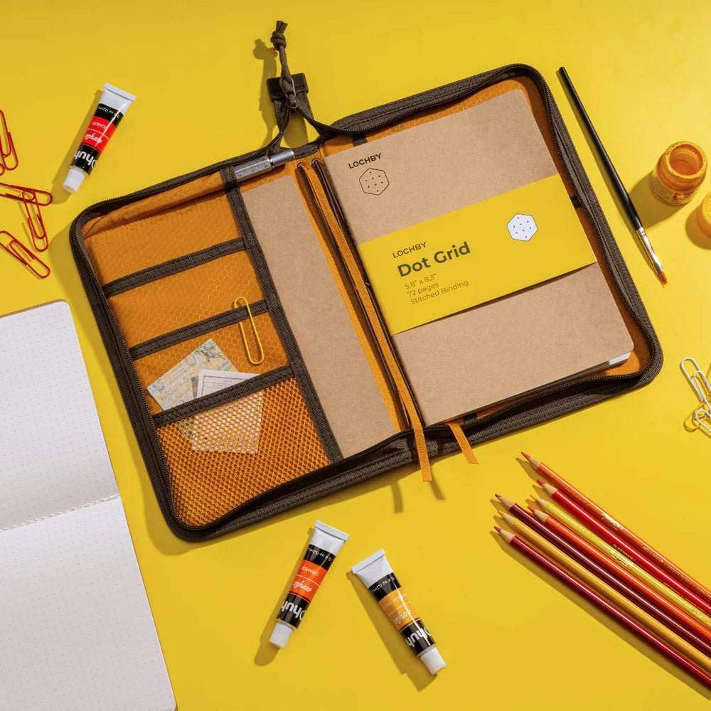 Lochby Field Folio A5 - Brown - 24Papershop