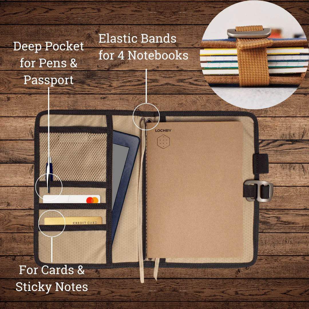 Lochby Field Journal - Black - 24Papershop