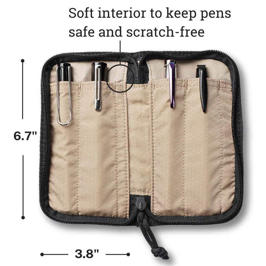 Lochby Quattro Etui - Black - 24Papershop