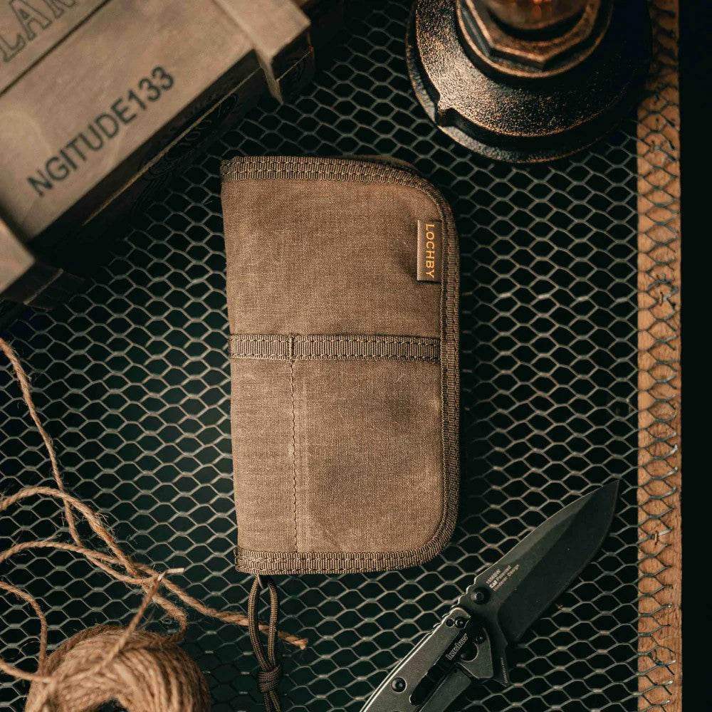 Lochby Quattro Etui - Brown - 24Papershop