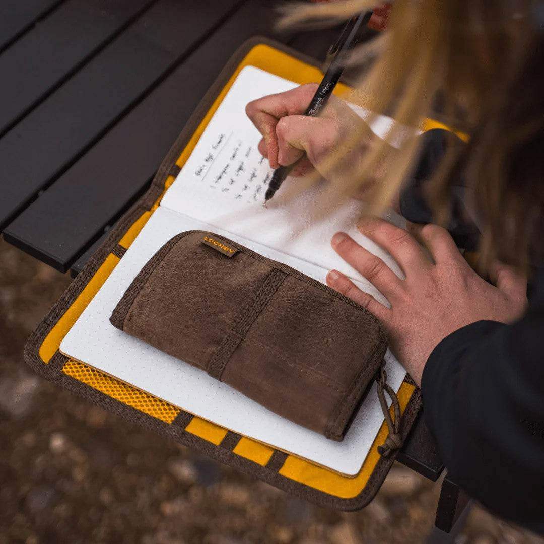 Lochby Quattro Etui - Brown - 24Papershop