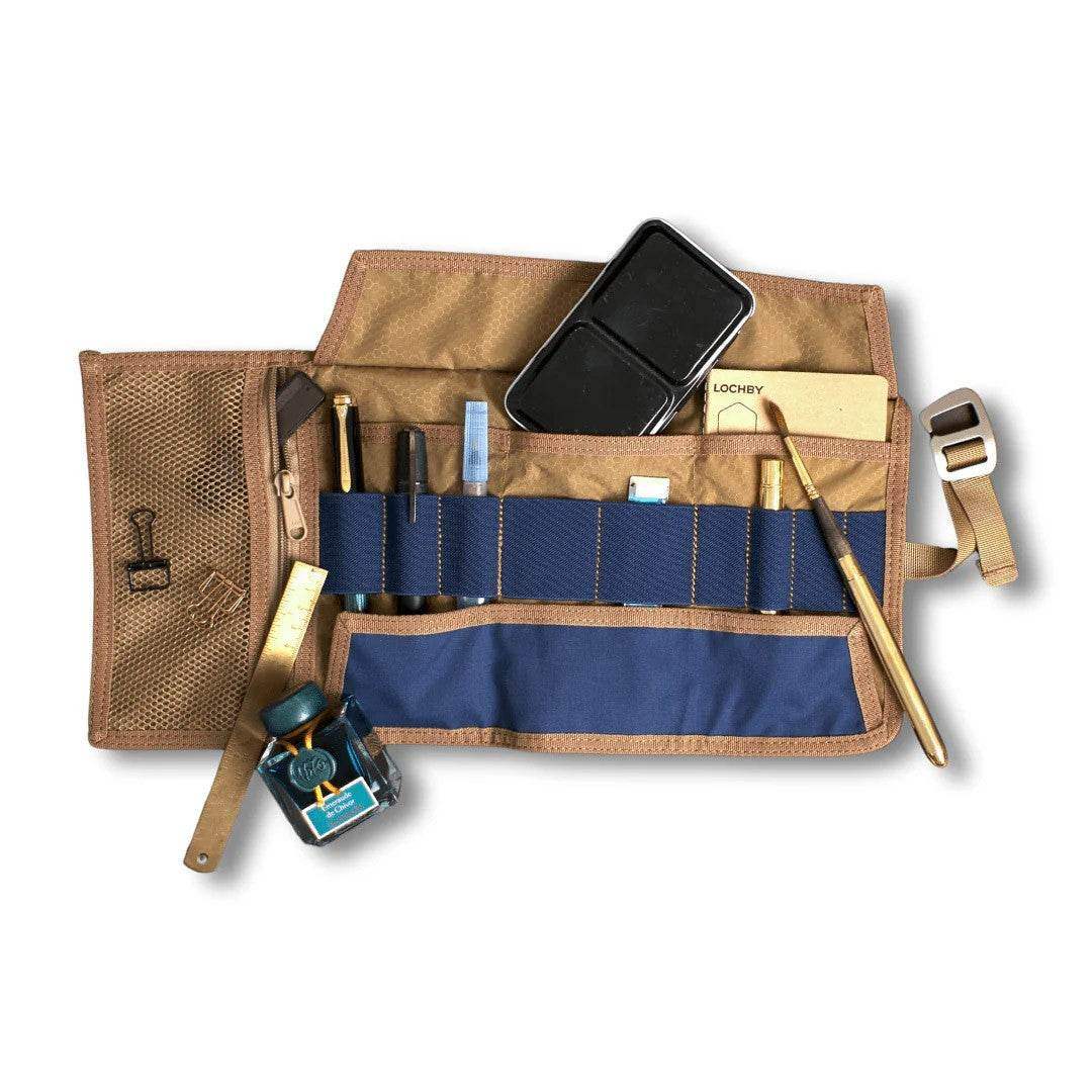 Lochby Tool Roll Etui - Navy - 24Papershop
