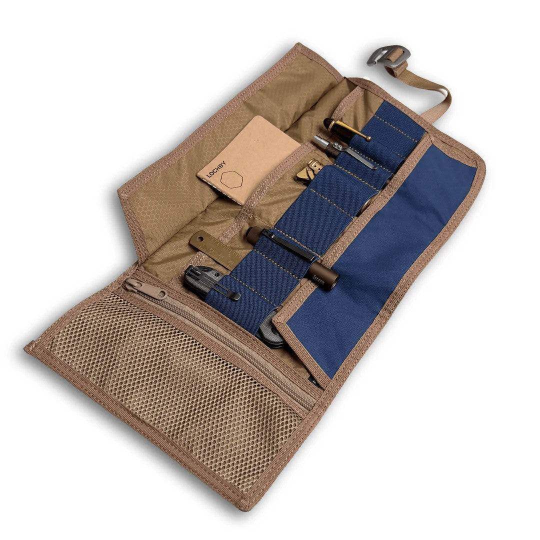 Lochby Tool Roll Etui - Navy - 24Papershop